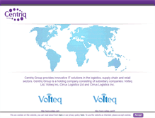 Tablet Screenshot of centriqgroup.com